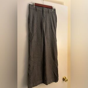 Banana Republic Size 00 Martin Fit Wool Gray Dress Pants - excellent condition